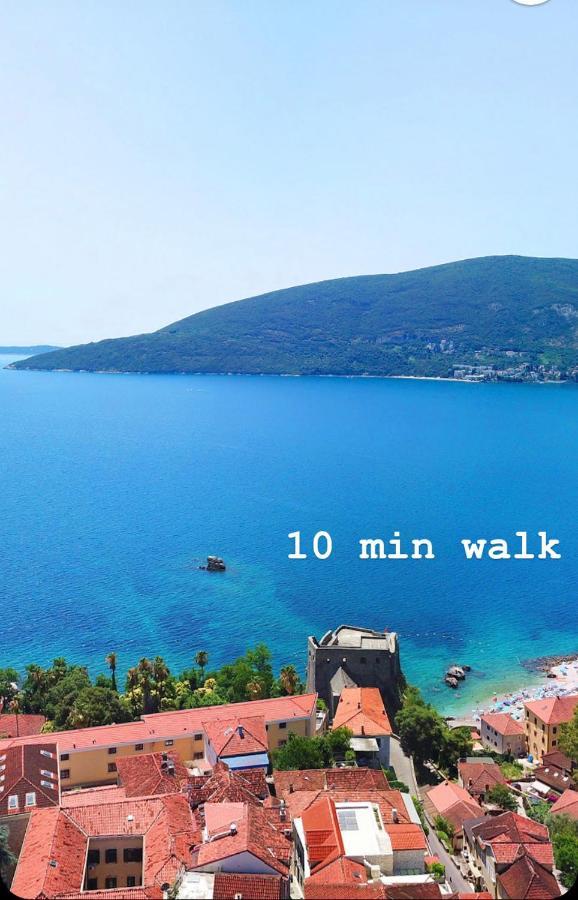 Apartament Napjacu With Own Parking And Garden Herceg Novi Zewnętrze zdjęcie